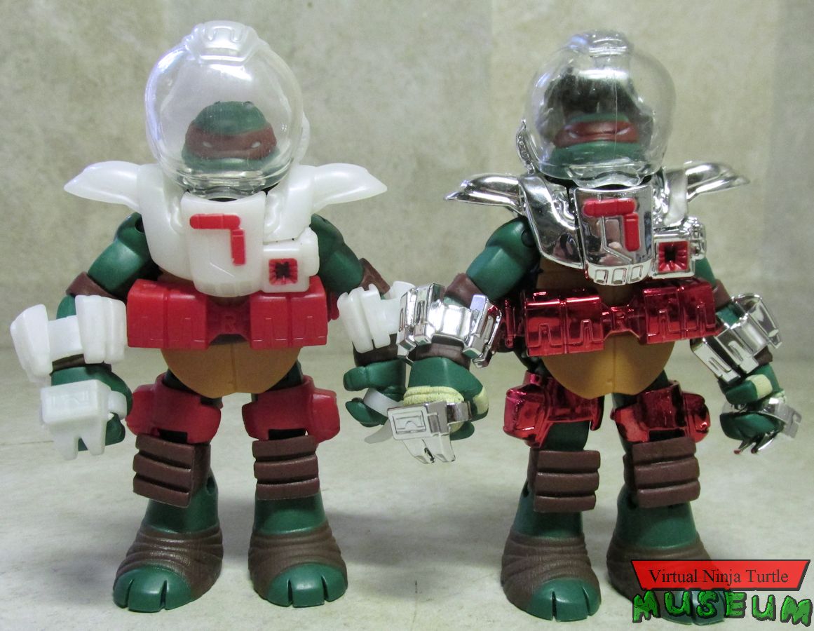 Dimension X Raphael & Metal Mutant Raphael