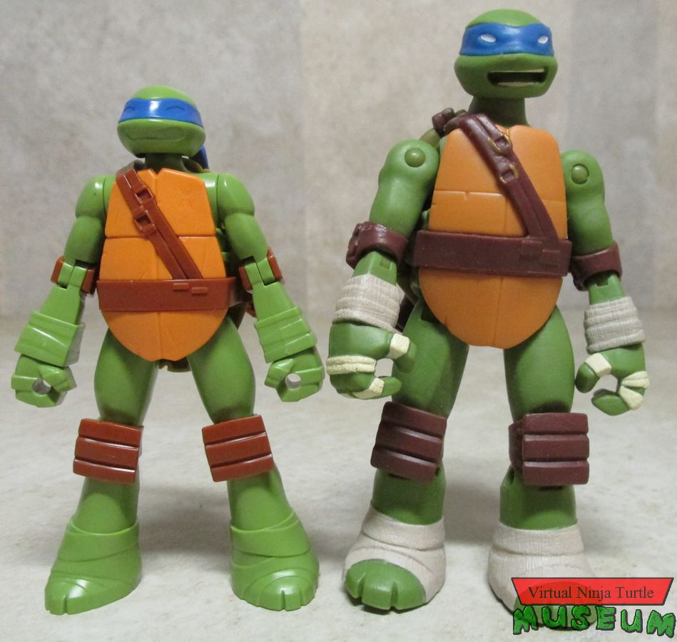 Sprukits Leo and Playmates Battle Shell Leonardo