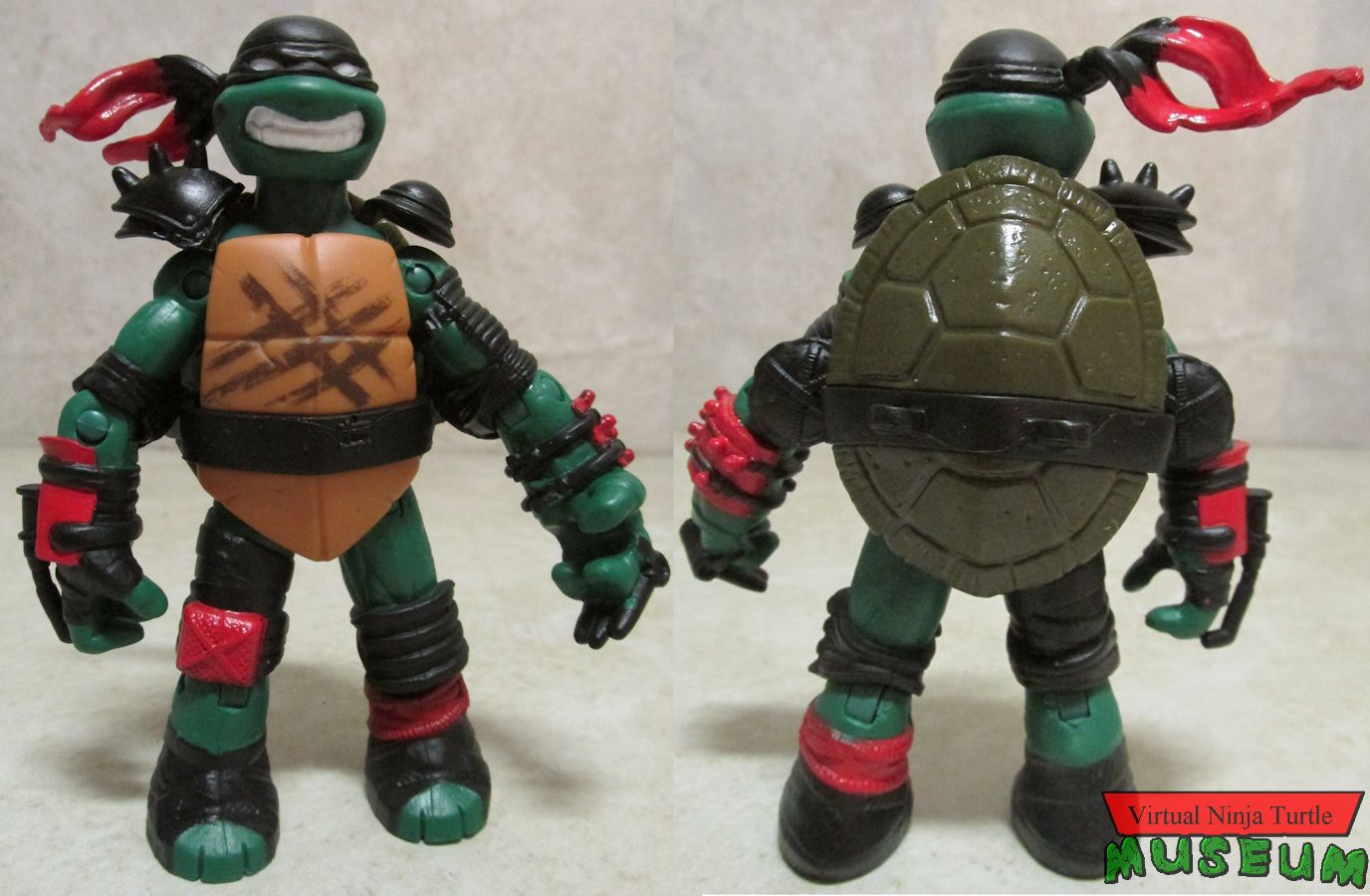 Super Ninja Raph front and back