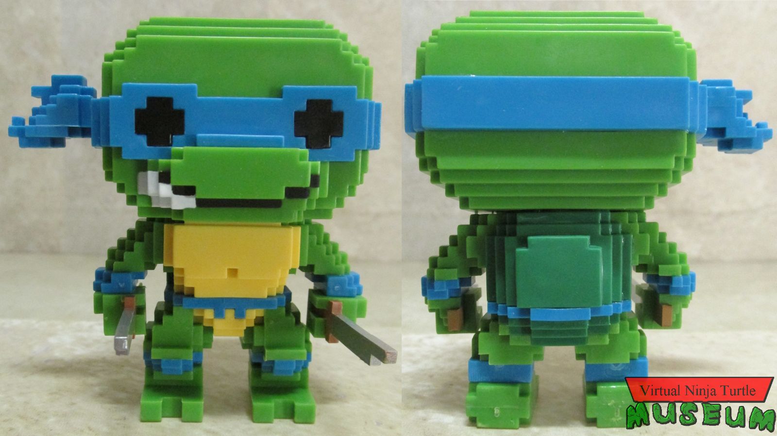 Leonardo front and back