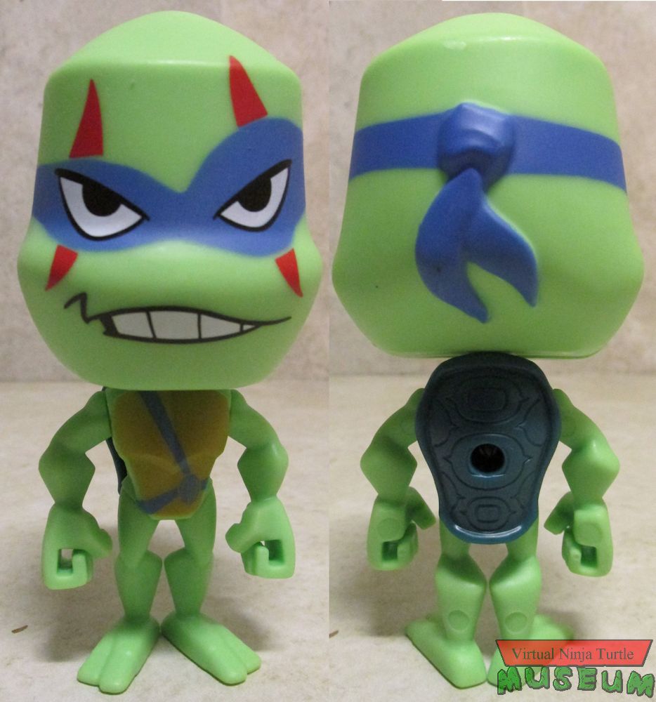 Leonardo front and back