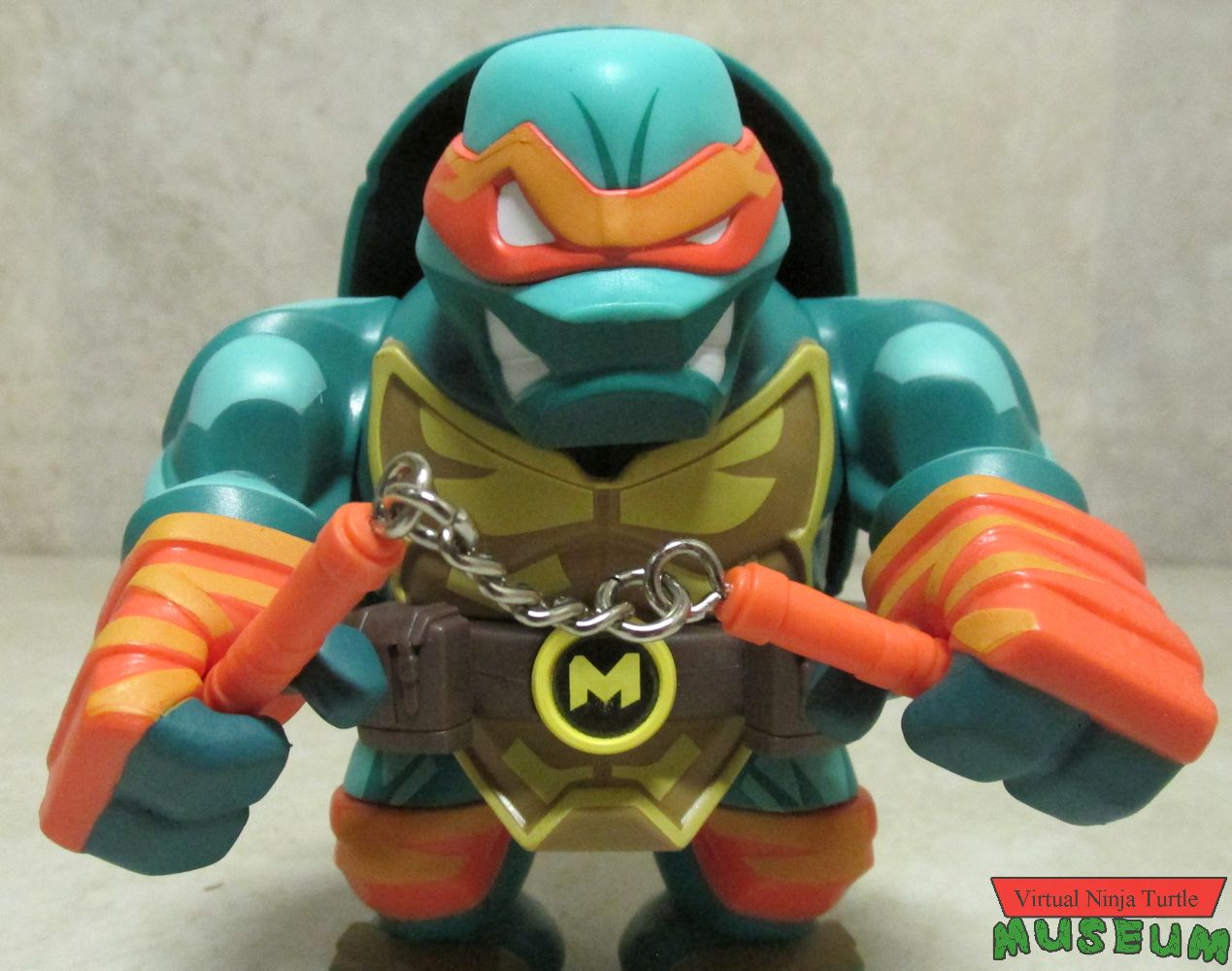 Shadow Ninja Michelangelo with nunchuks