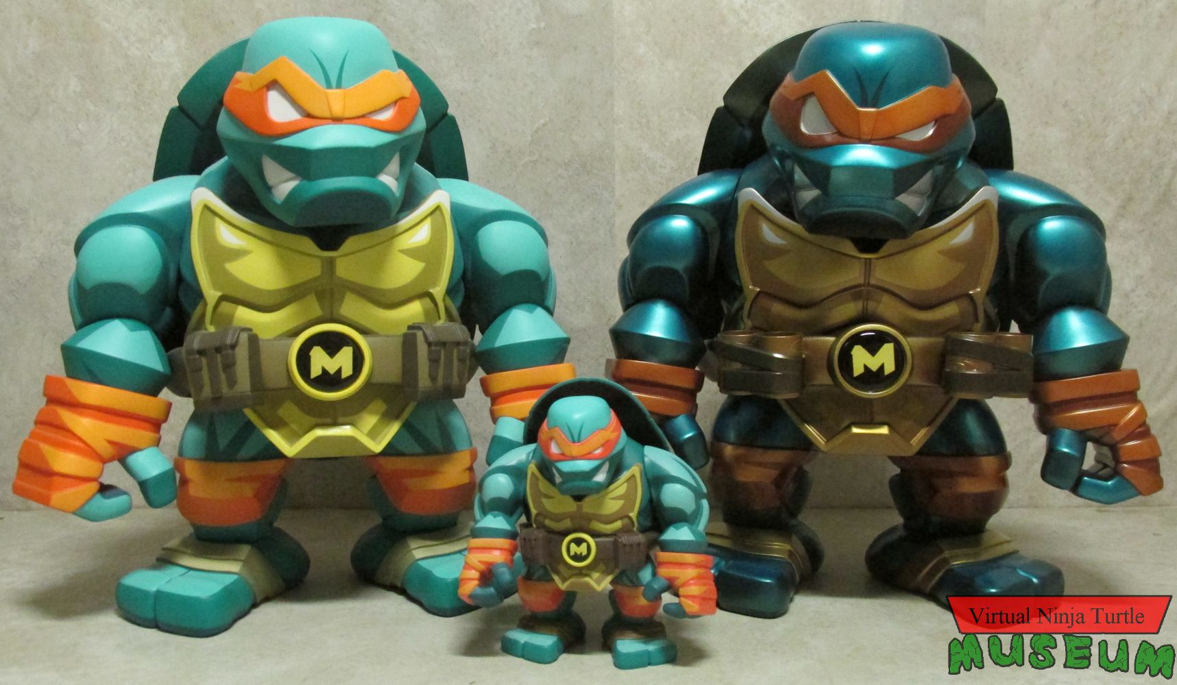 Bulkyz and Shadow Ninja Michelangelo