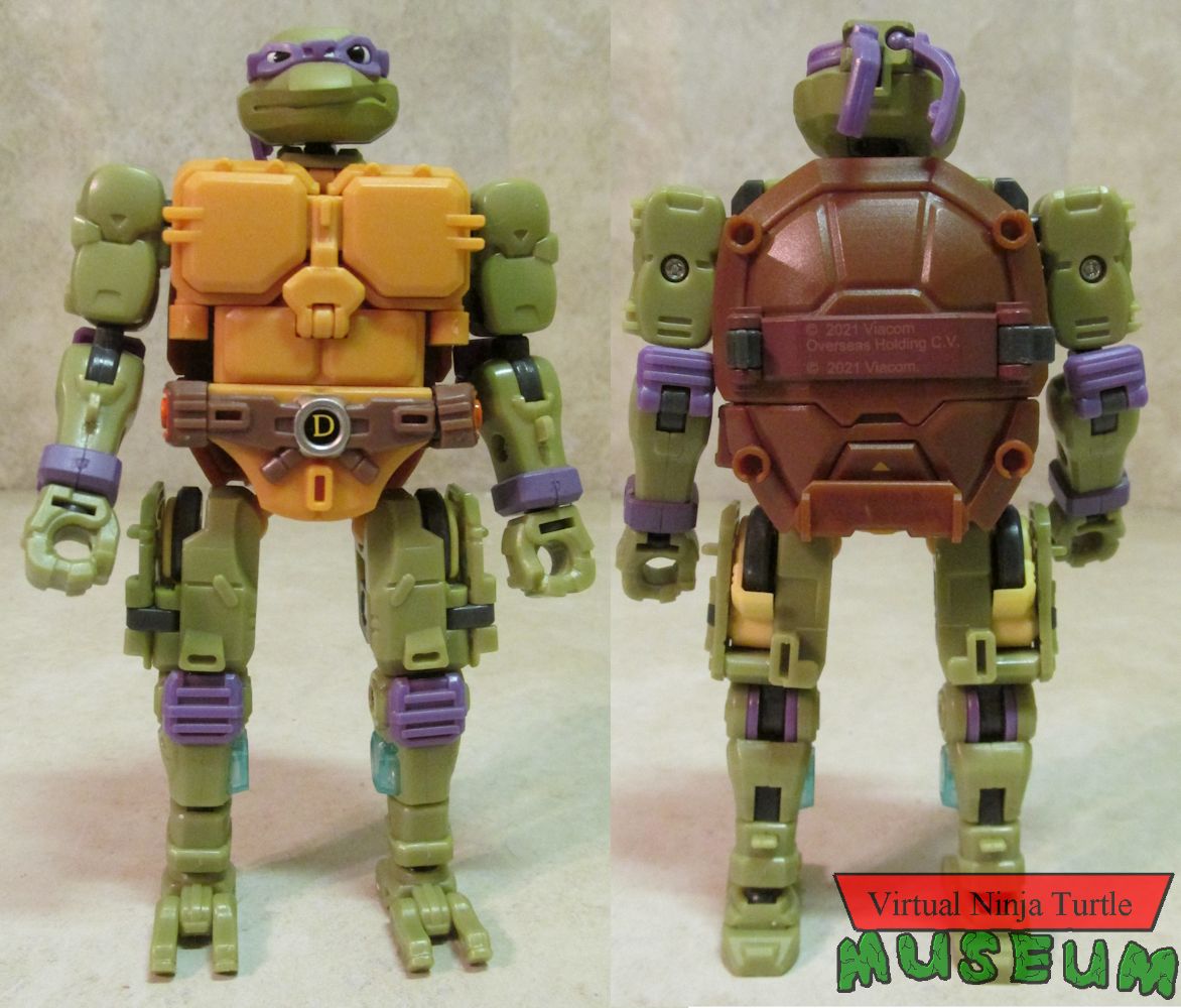 Donatello front and back