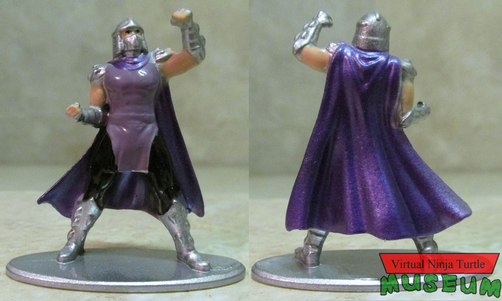 Shredder front and back