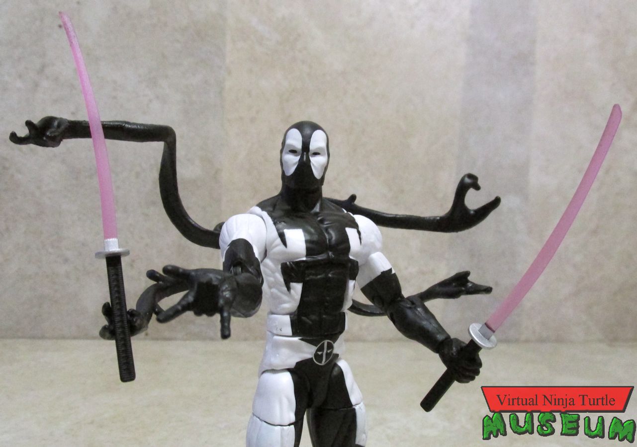 Back in Black Deadpool with swords