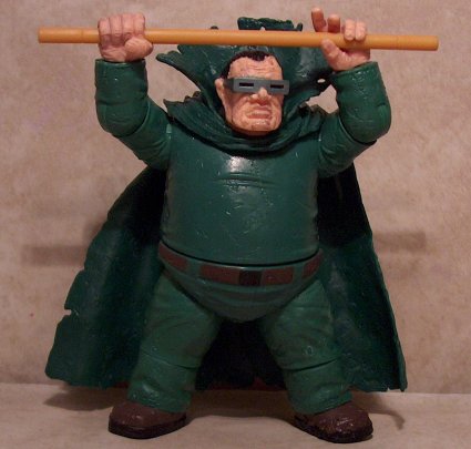 Mole Man with staff