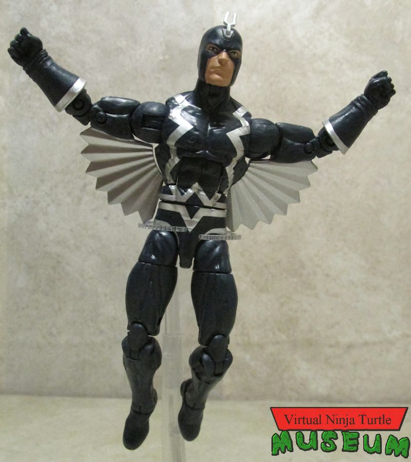 Black Bolt flying