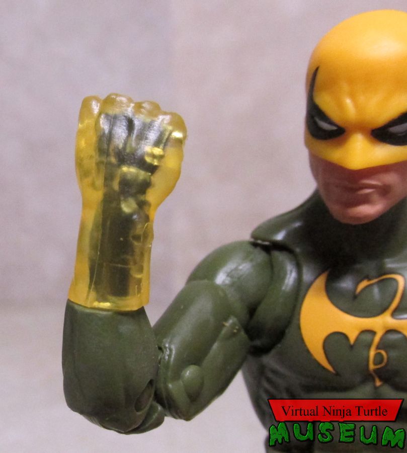 Iron Fist translucent fist back