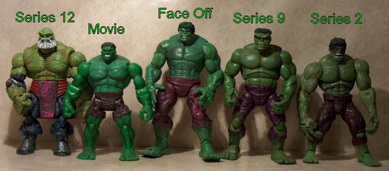 Hulk figures