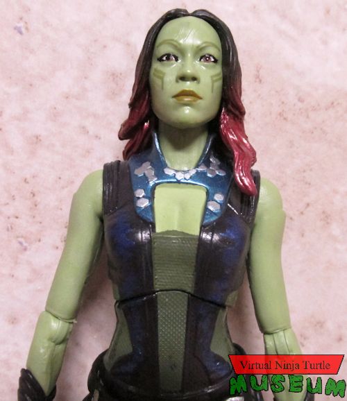 Gamora close up