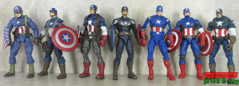 Captain America figures