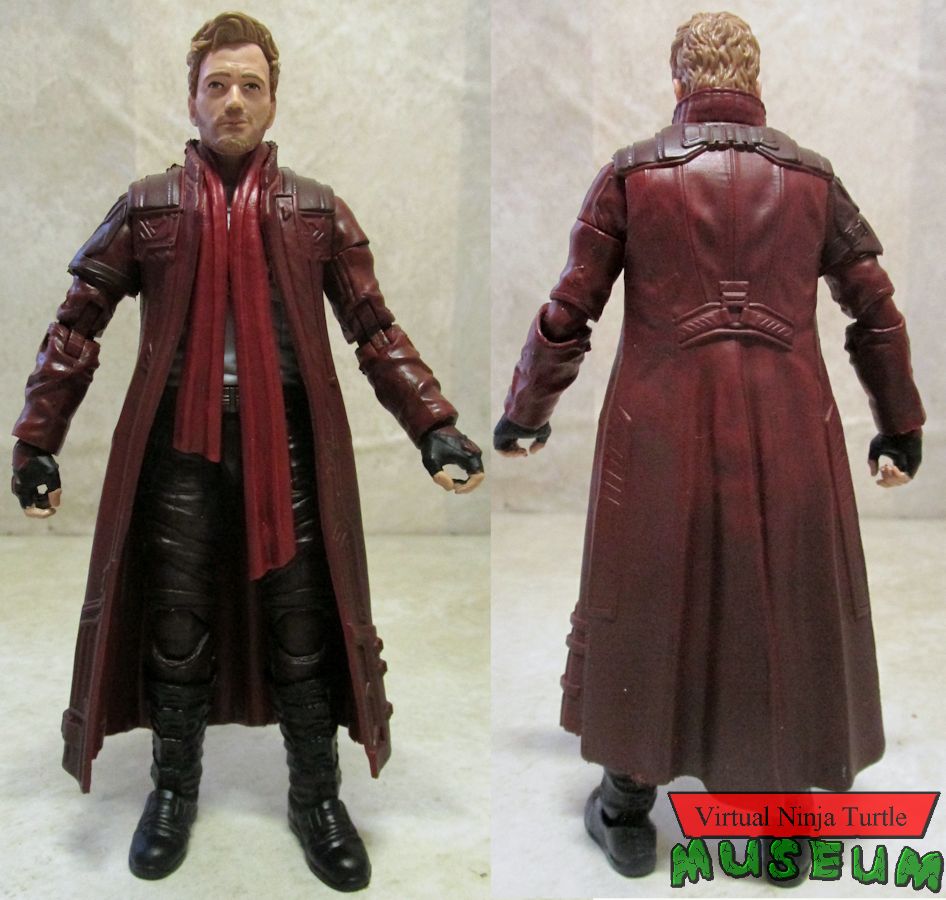 Star-Lord front and back