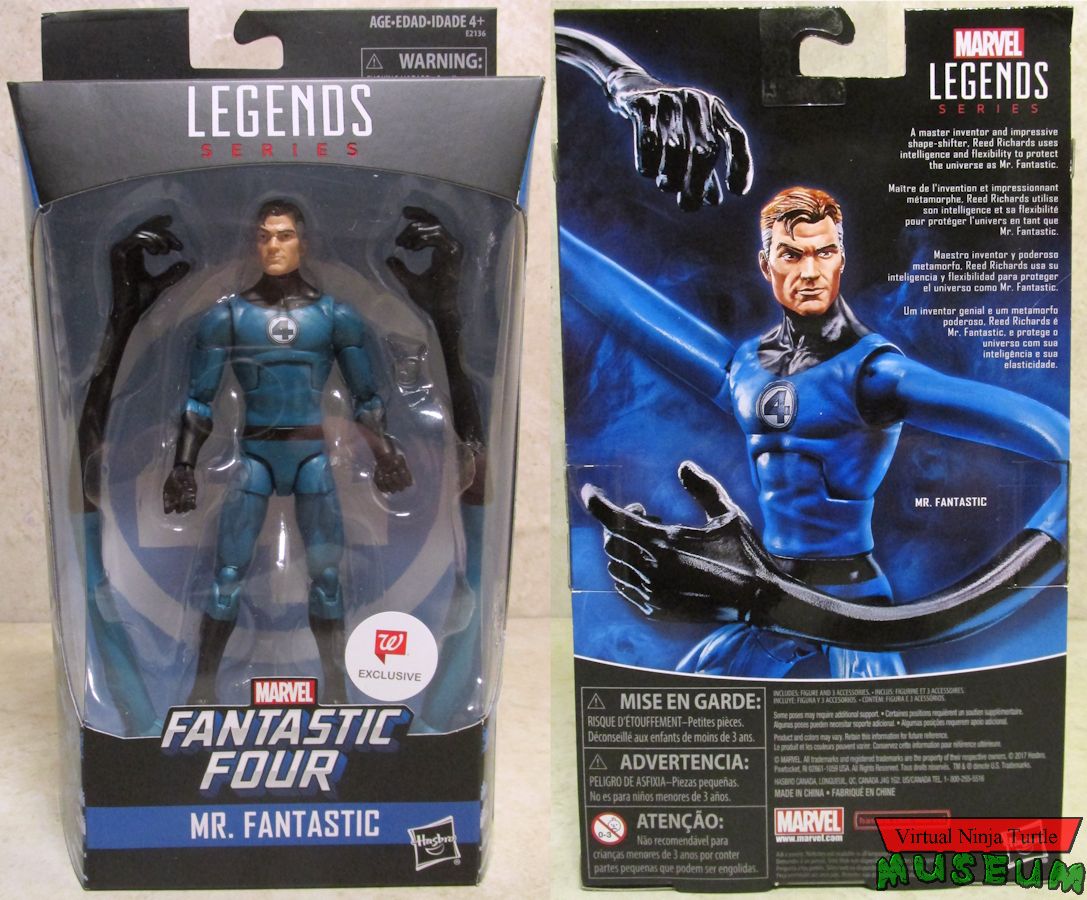 Mr Fantastic box front and back