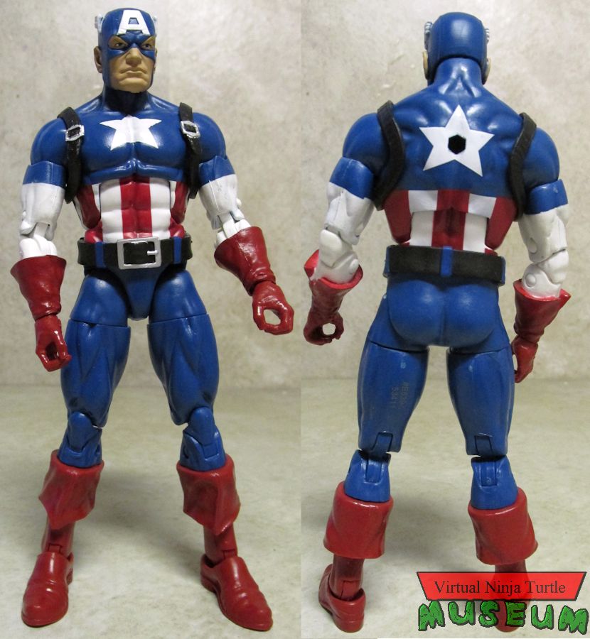 Captain America front and back