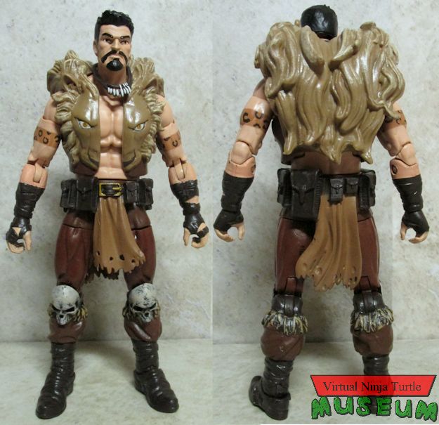 Kraven front and back