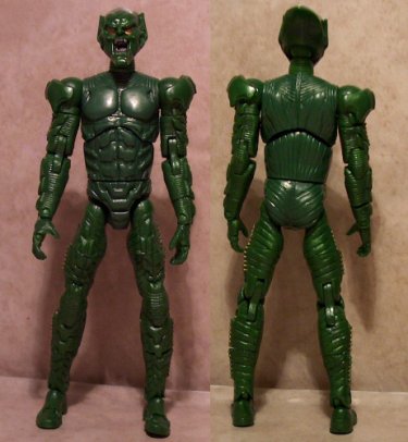 Green Goblin front and back