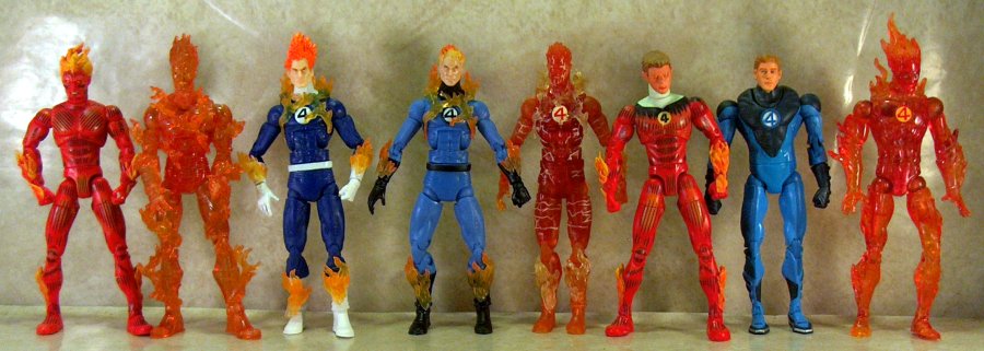 Human Torch figures