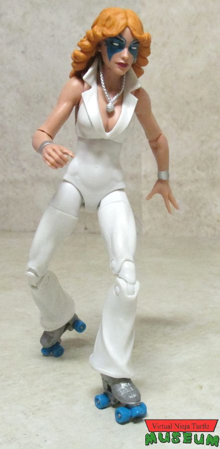 Dazzler skating pose