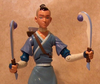 Sokka with swords