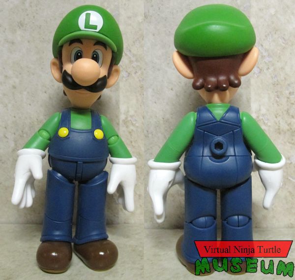 Luigi front and back