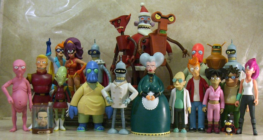 Futurama figures