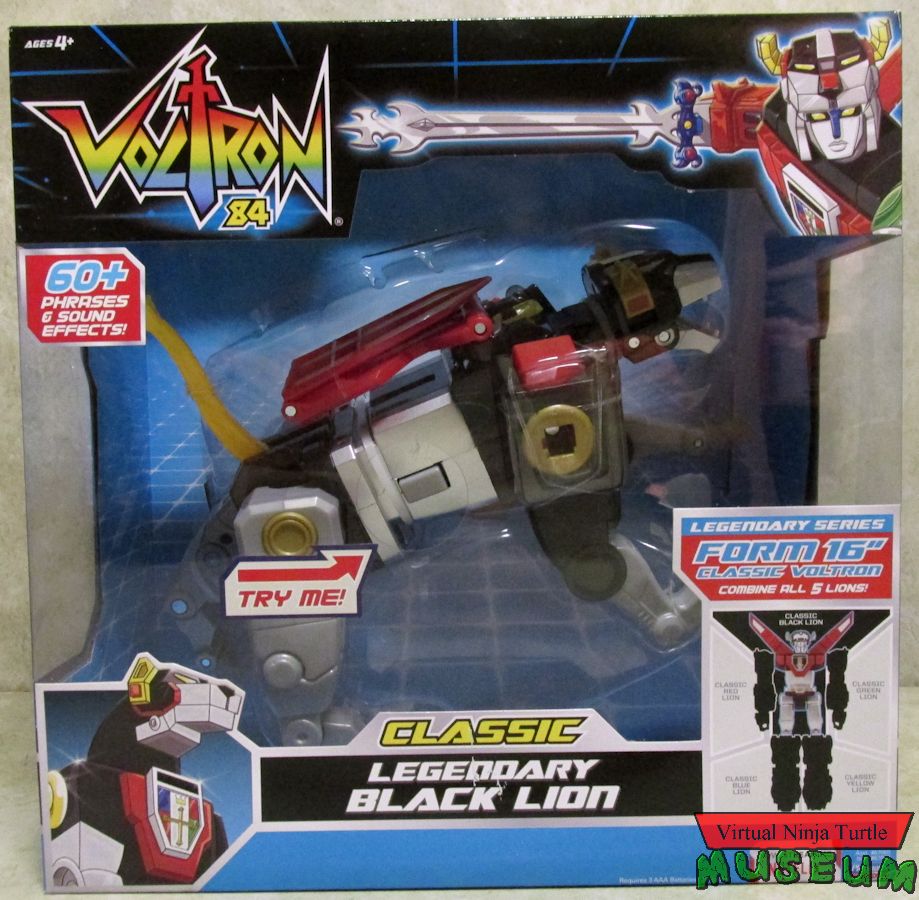 Classic Black Lion box front