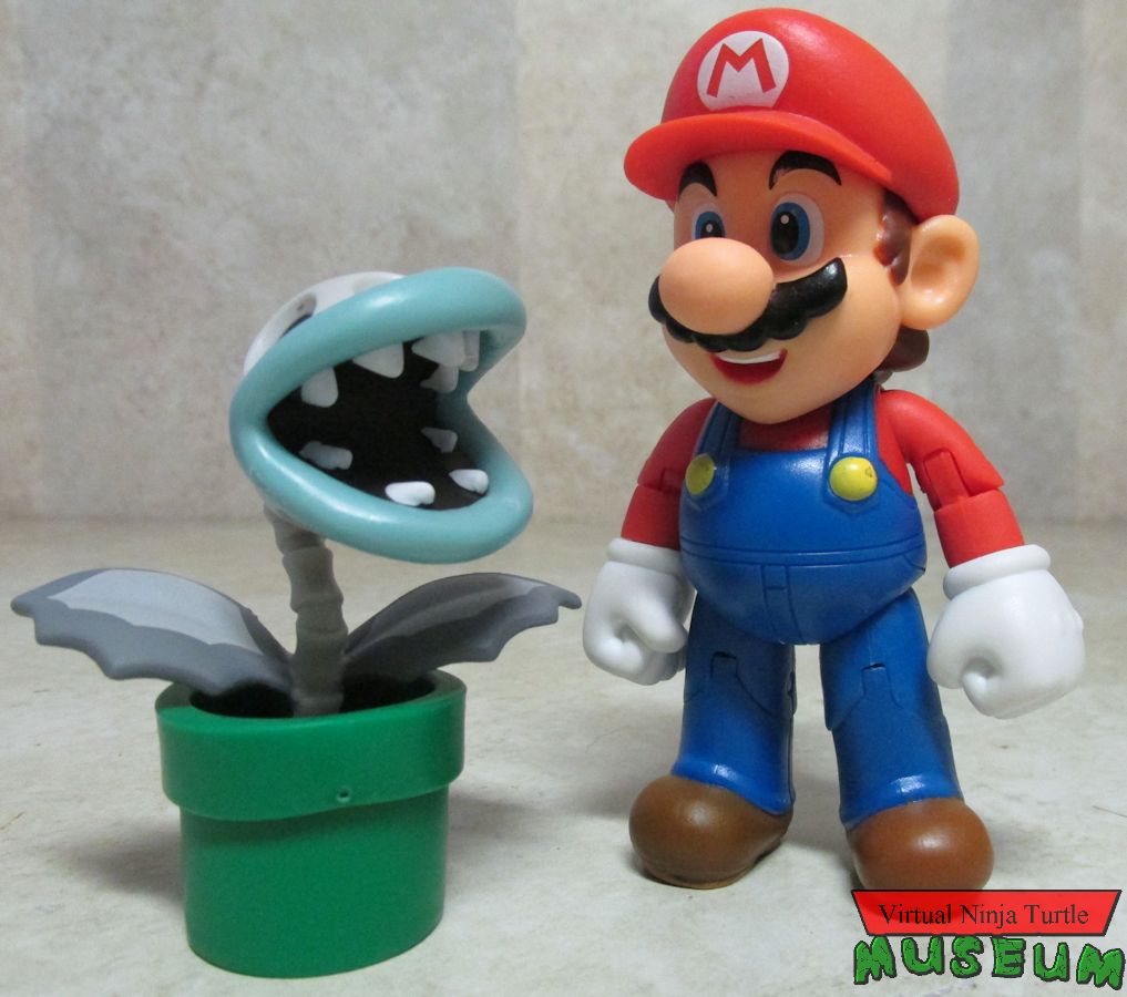 Bone Piranha Plant with Mario