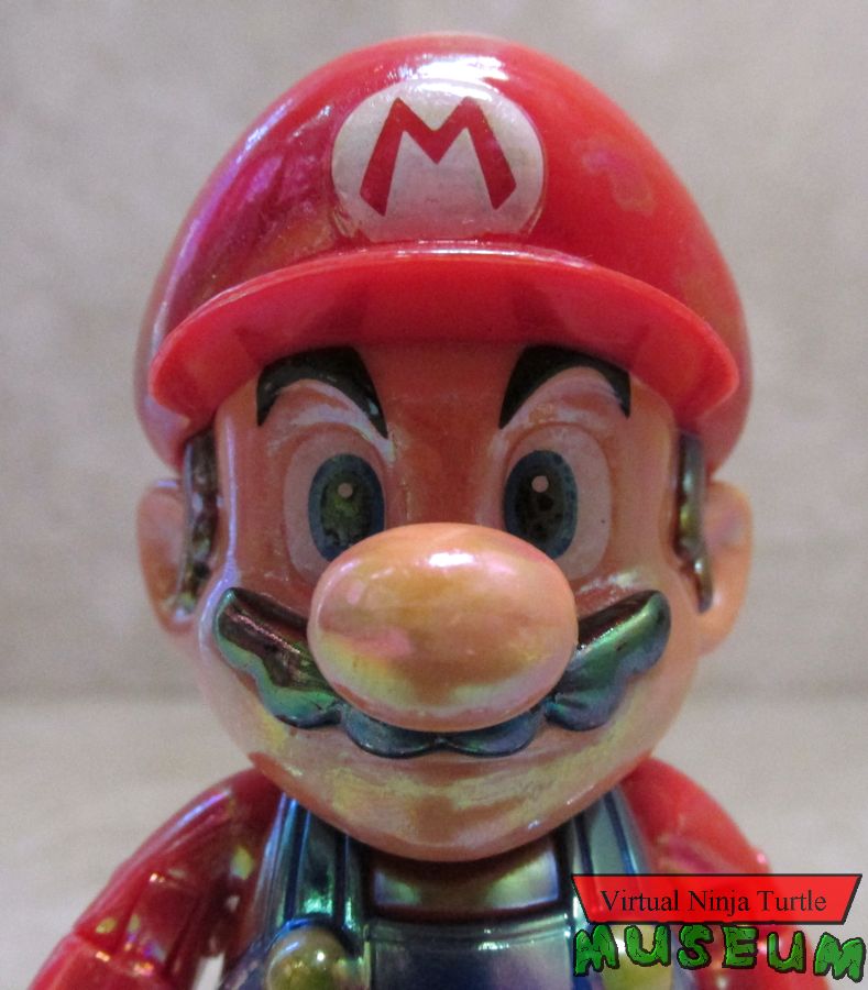 Star Power Mario close up