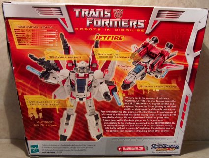 Jetfire box back