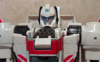 Jetfire's face