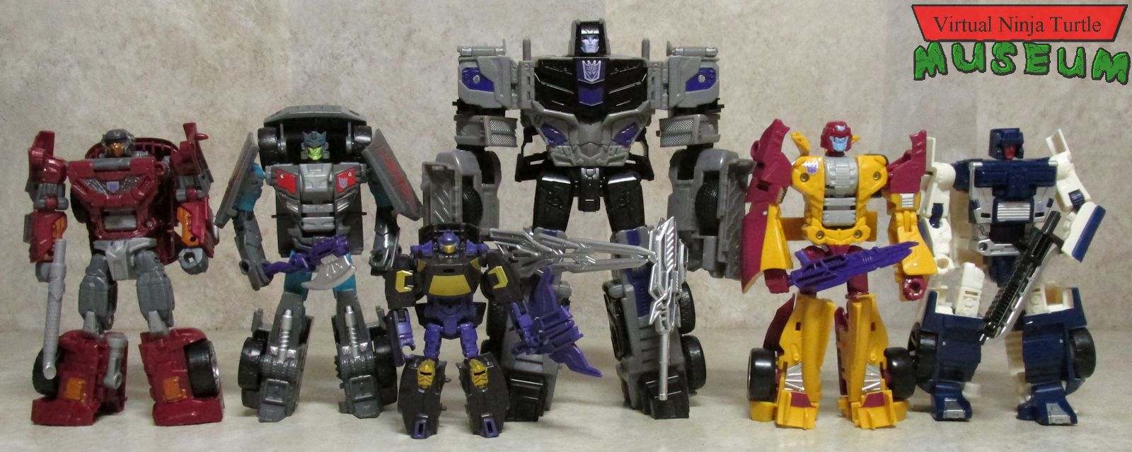 Stunticon robot mode group photo