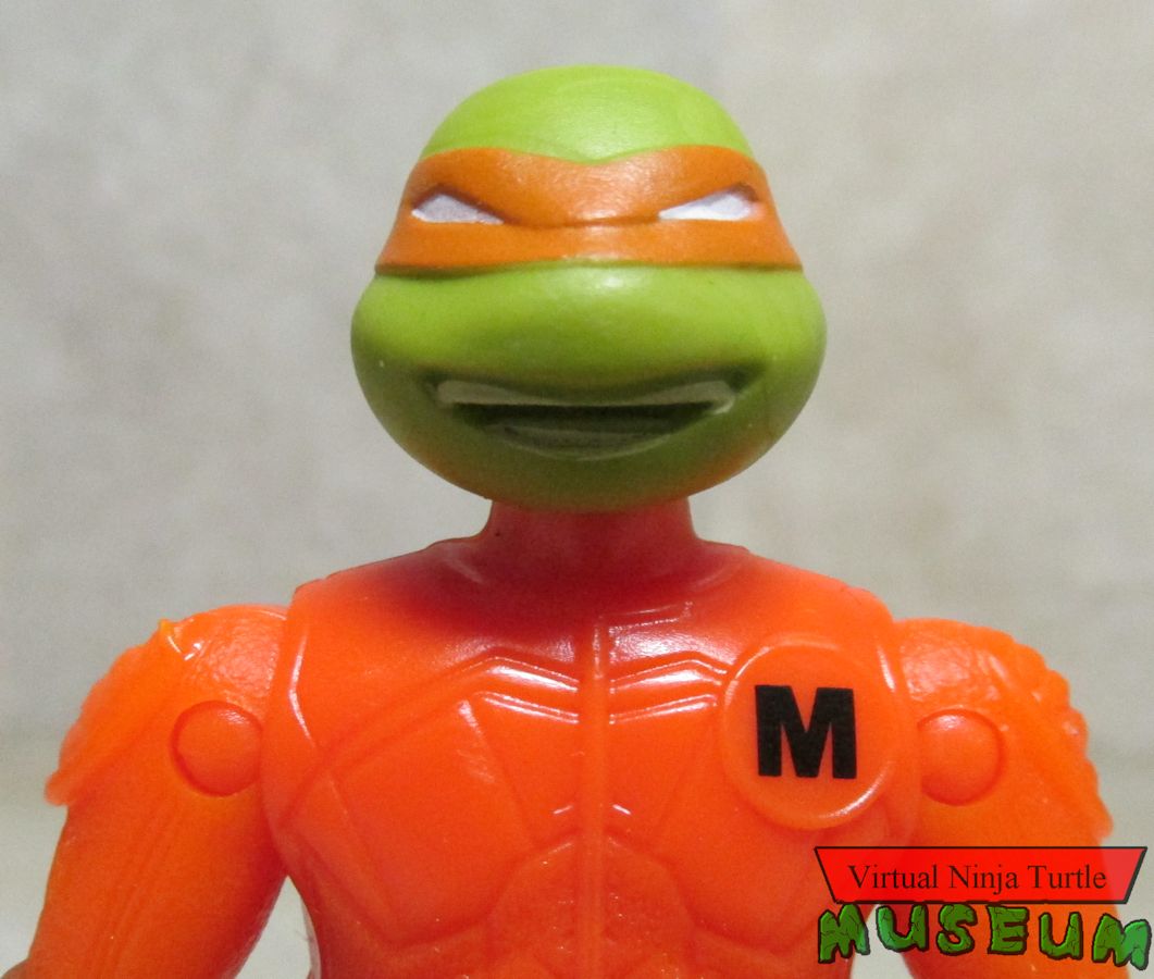 Battle Shell Michelangelo close up