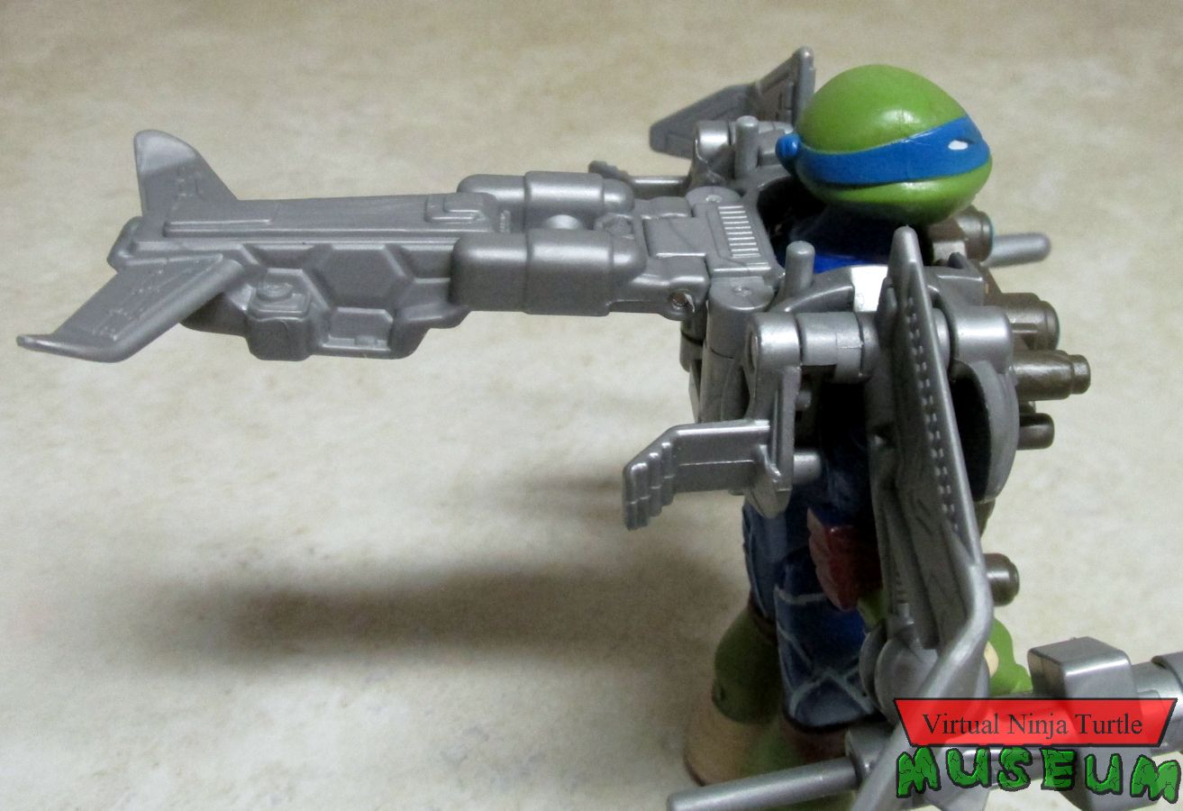 Battle shell Leonardo tail section