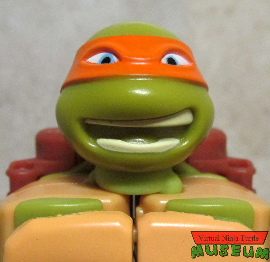 Ninja Turtle into Weapon Michelangelo close up