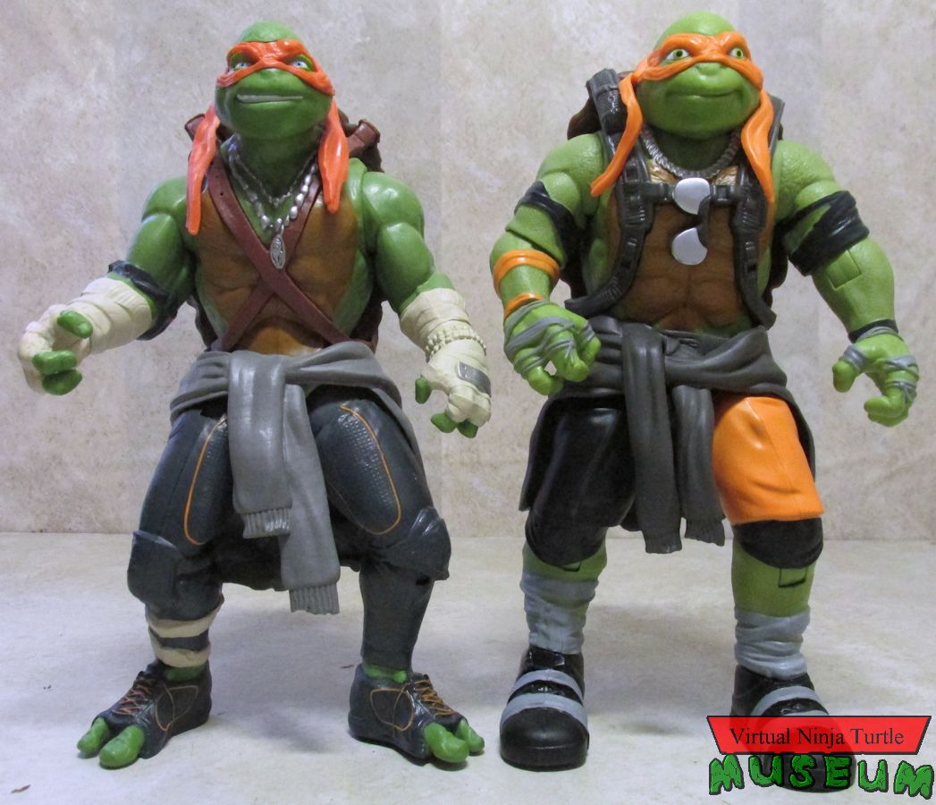 Michelangelo with 2014 Movie figure