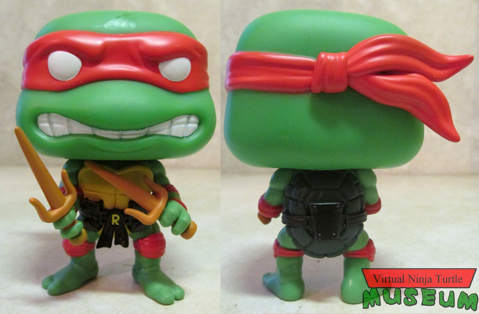 Raphael front and back