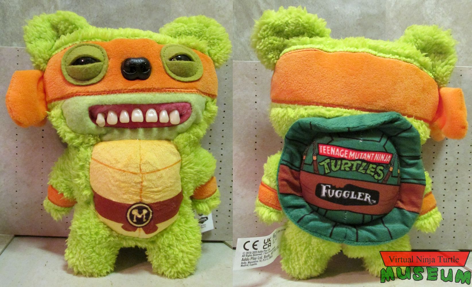 Fuggler Michelangelo front and back